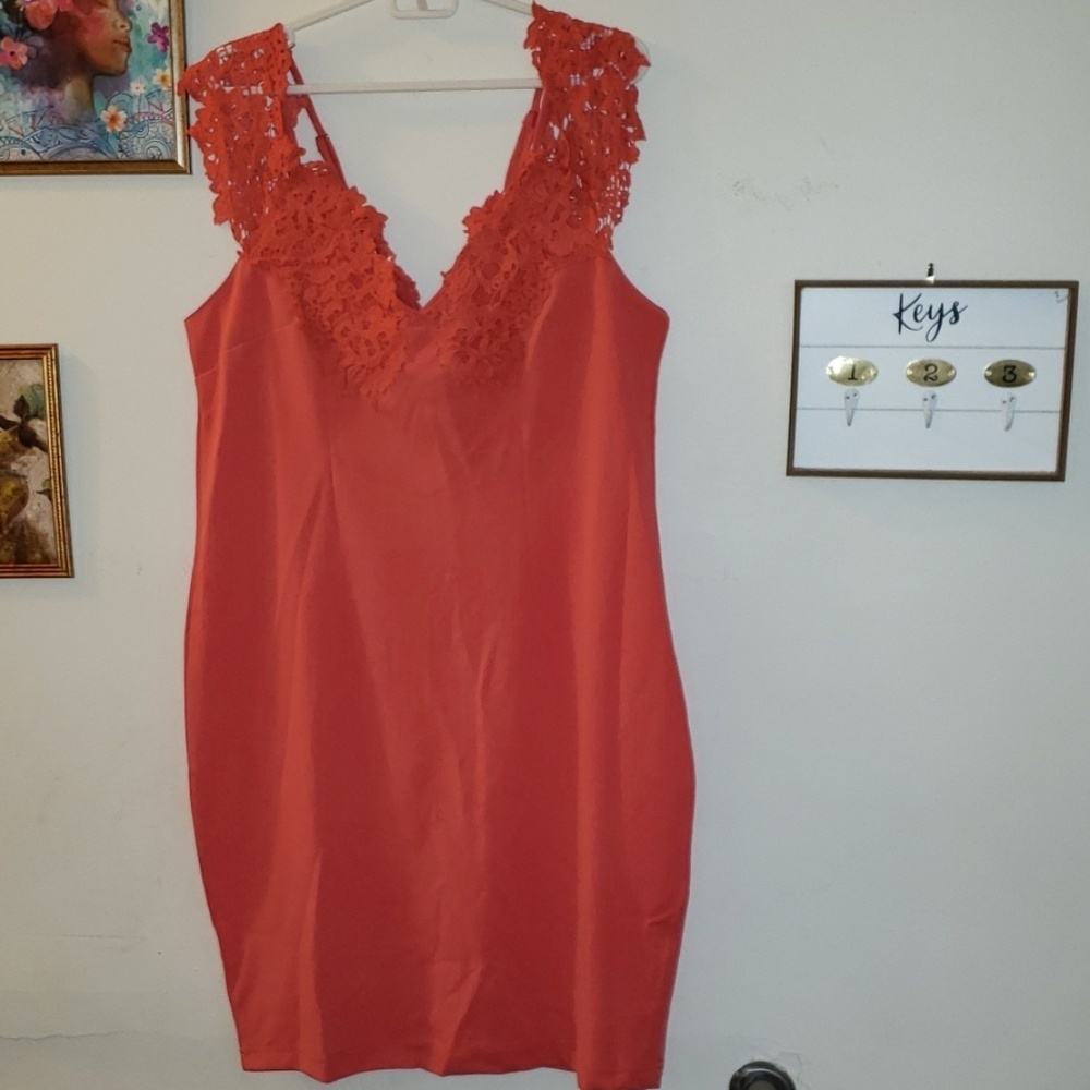 Coral Dress